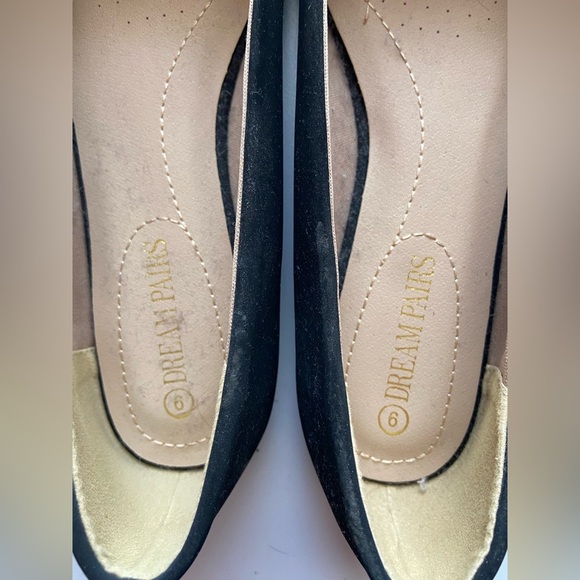 Dream Pairs Black Flats - Size 9 - Picture 2 of 7